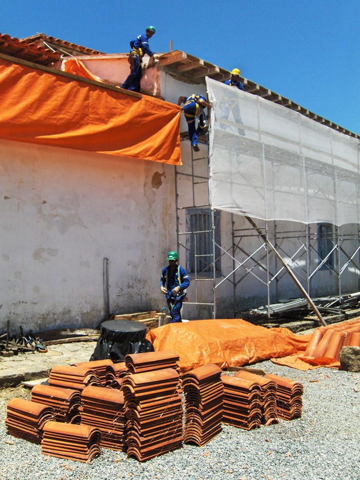 Obras de restauro da Igreja Nossa Senhora da Escada