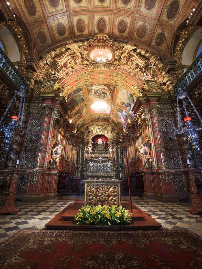 Área interna do Mosteiro de São Bento do Rio de Janeiro