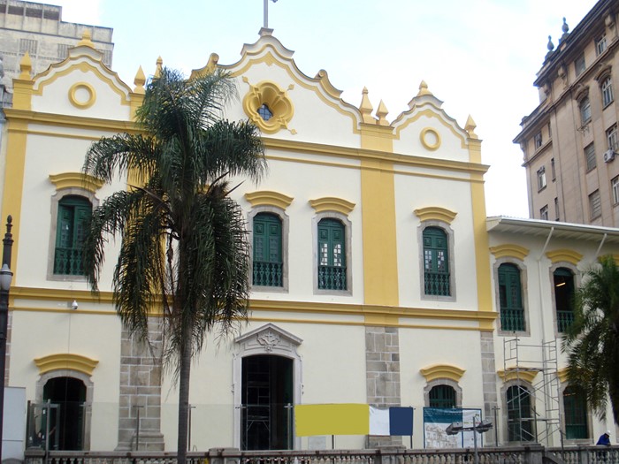 Fachada da Igreja da Venerável Ordem Terceira do Seráfico Pai São Francisco